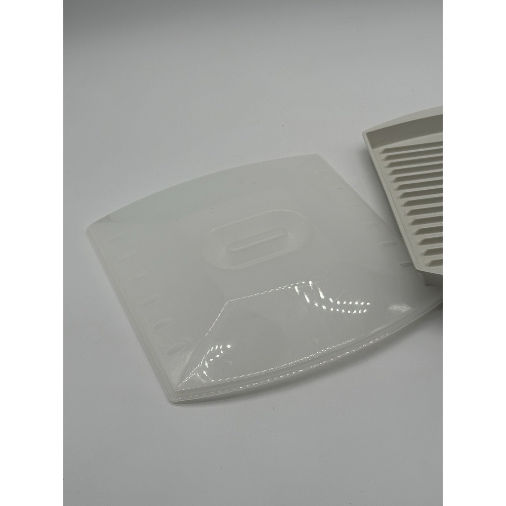 Miracle Ware Progressive International Microwave Bacon Tray w/Lid 10" x 12", - Picture 3 of 6
